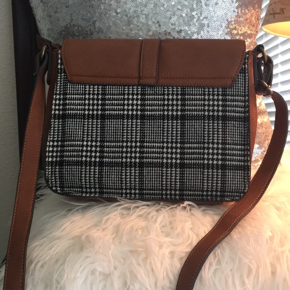 NWOT Plaid Crossbody - Picture 2 of 7